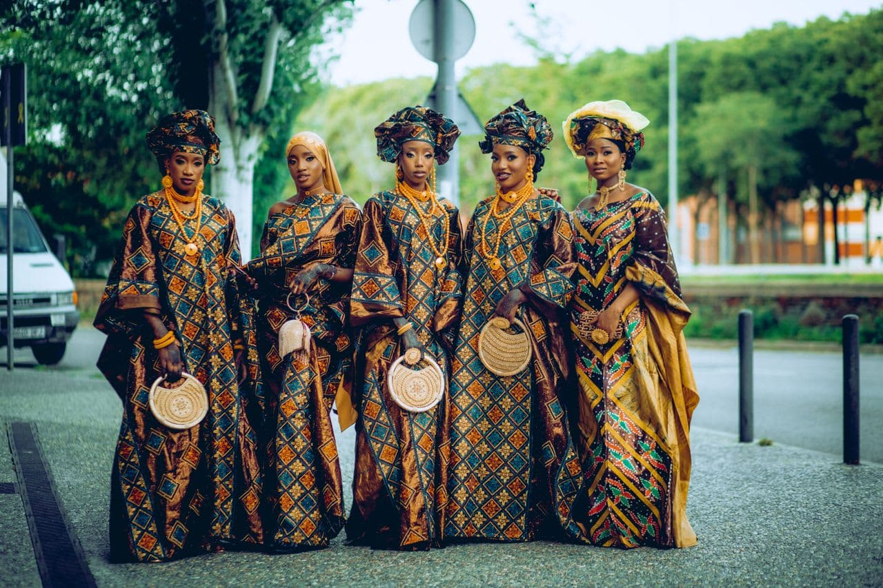 Women in Ankara fashion
